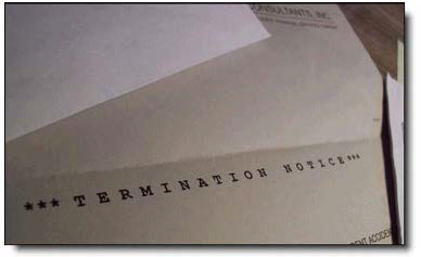 Termination Notice